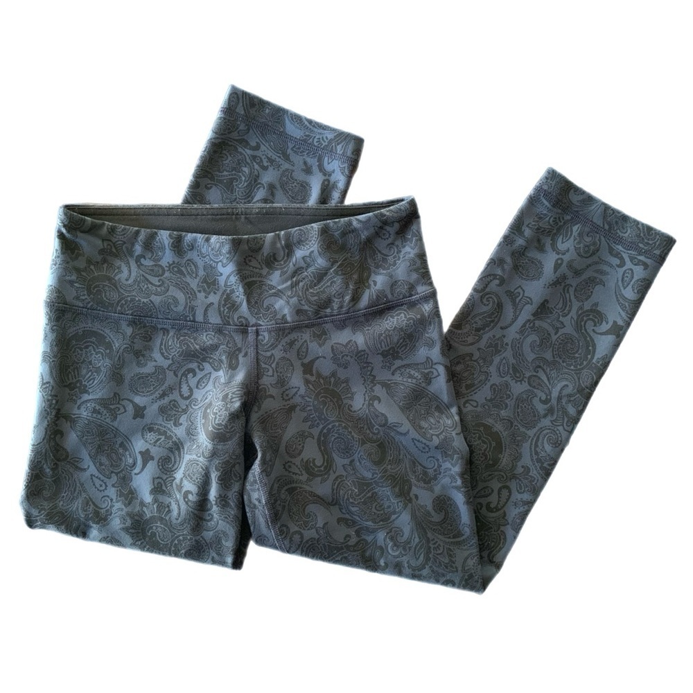 Lululemon Wunder Under Crop
Paisley Inkwell / Black